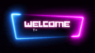 a neon sign that says welcome to rch theater on it