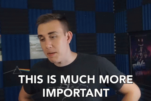 This Is Much More Important Important GIF - This Is Much More Important Important Crucial GIFs
