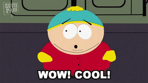 Wow Cool GIF - Wow Cool Cartman GIFs
