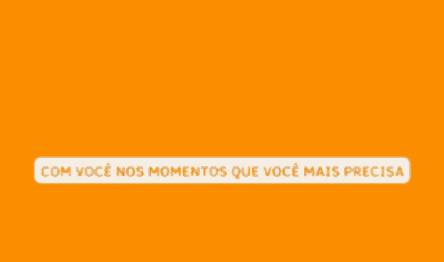 an orange background with the words 7 promotora consignado on it