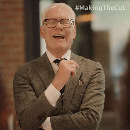 Laughing Making The Cut GIF - Laughing Making The Cut Lol GIFs