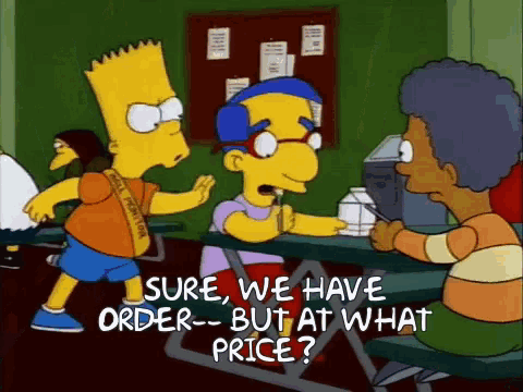 Simpsons Order GIF