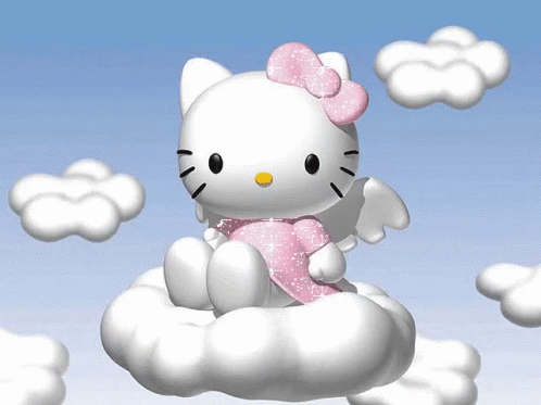 Hello Kitty Glitter GIF - Hello Kitty Glitter Angel GIFs