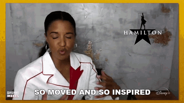 So Moved And So Inspired Renée Elise Goldsberry GIF - So Moved And So Inspired Renée Elise Goldsberry Popbuzz GIFs
