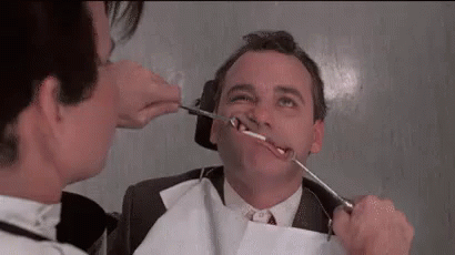 Dentist GIF - Little Shop Of Horrors Bill Murray Open Up GIFs