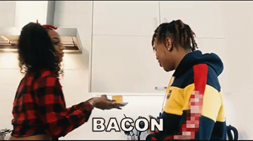 Bacon Breakfast GIF - Bacon Breakfast Relationship GIFs