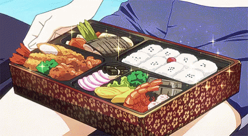 弁当 ランチ　昼ごはん GIF - Bento Lunch Box GIFs