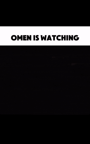 a picture of a cartoon character with the words omen is watching on the bottom