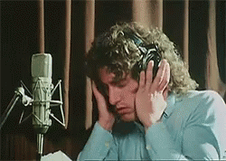 Roger Daltry Microphone GIF - Roger Daltry Microphone Recording GIFs