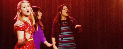 Glee Rachel Berry GIF - Glee Rachel Berry Quinn Fabray GIFs