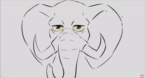 Drawfee Zoom GIF - Drawfee Zoom Elephant GIFs
