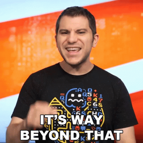 Its Way Beyond That Rerez GIF - Its Way Beyond That Rerez Its Exceeding Your Expectation GIFs