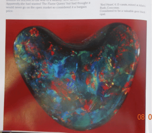 Red Heart Gem Black Opal GIF - Red Heart Gem Black Opal GIFs