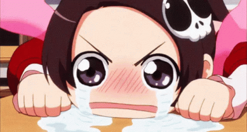 Crying Anime Skull GIF - Crying Anime Skull Sad GIFs