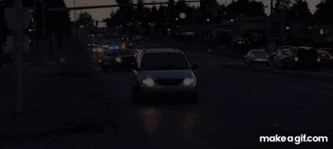 a busy street with a make a gif.com button on the bottom right