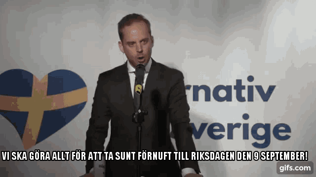 Alternativ För Sverige Afs GIF - Alternativ För Sverige Afs Gustav Kasselstrand GIFs