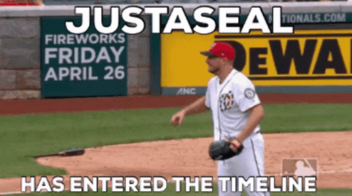 Justaseal Has Entered The Timeline GIF