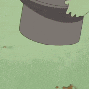 a cartoon character with the letter j on his chest is standing on a top hat