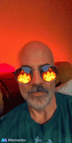 Fuzzydicephl Fire GIF - Fuzzydicephl Fire Glasses GIFs