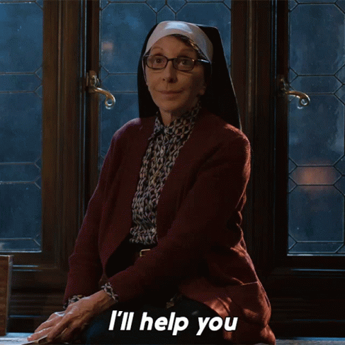 Ill Help You Sister Andrea GIF