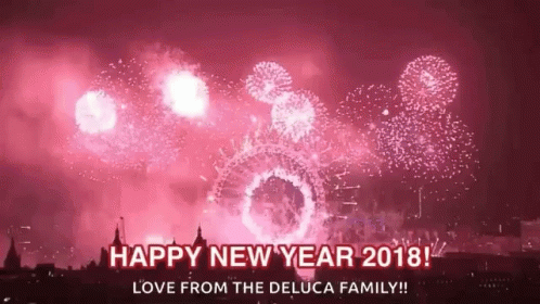 Happy New Year Hny GIF - Happy New Year Hny 2018 GIFs