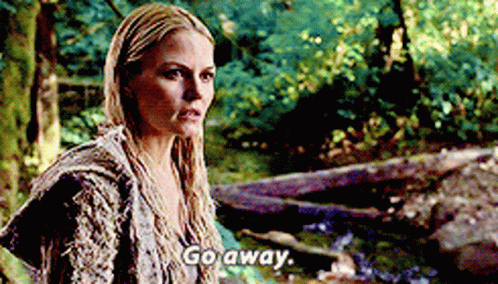 Once Upon A Time Emma Swan GIF - Once Upon A Time Emma Swan Go Away GIFs