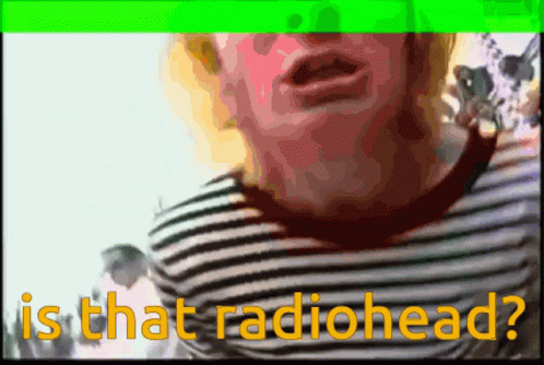 Radiohead Thom Yorke GIF - Radiohead Thom Yorke Anyone GIFs