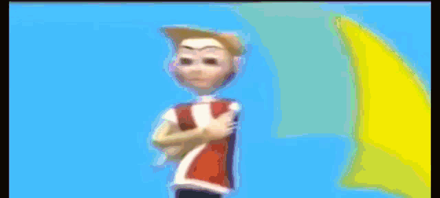 a man and a woman are dancing in a room