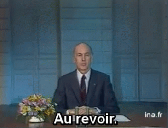 Giscard Au Revoir GIF - Giscard Au Revoir Goodbye GIFs