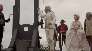 Mel Brooks I’ll Wait GIF - Mel Brooks I’ll Wait History Of The World Part 1 GIFs