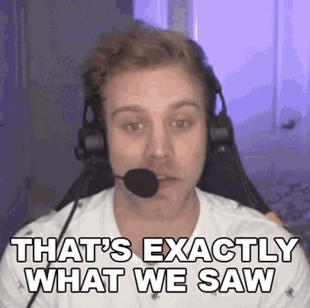 Thats Exactly What We Saw Dave Olson GIF - Thats Exactly What We Saw Dave Olson Dolson GIFs