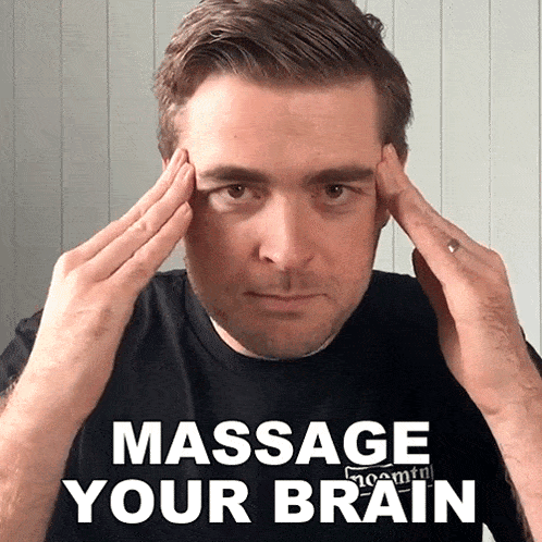 Massage Your Brain Lewis Jackson GIF - Massage Your Brain Lewis Jackson Relax Your Mind GIFs