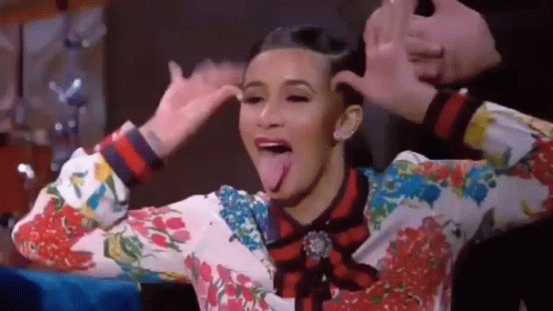 Cardi B Embarassed Yourself GIF - Cardi B Embarassed Yourself Love And Hip Hop GIFs