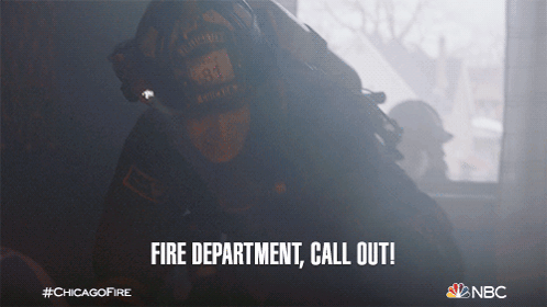 Fire Department Call Out Chicago Fire GIF - Fire Department Call Out Chicago Fire Firefighters Call For Help GIFs