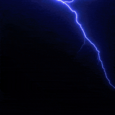 a blue background with lightning bolts and the word infinity
