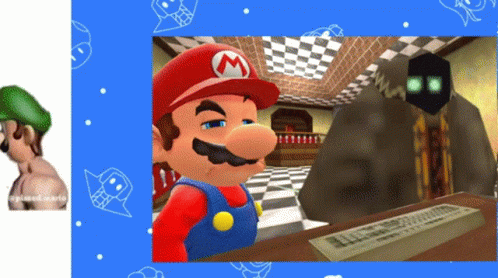 Smg4 Mario GIF - Smg4 Mario Bob GIFs