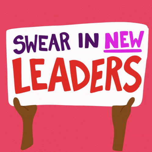 Swear In New Leaders Leader GIF - Swear In New Leaders Leader Leaders GIFs