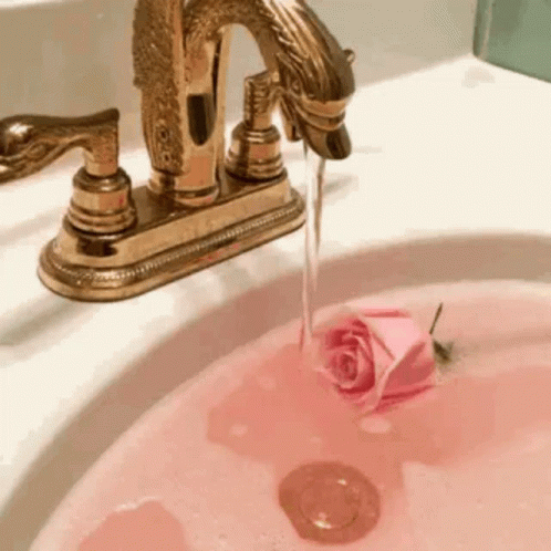 Water Sink GIF - Water Sink Flower GIFs