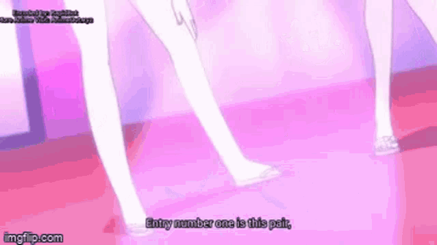a purple background with the words entry number one is this pair written on it