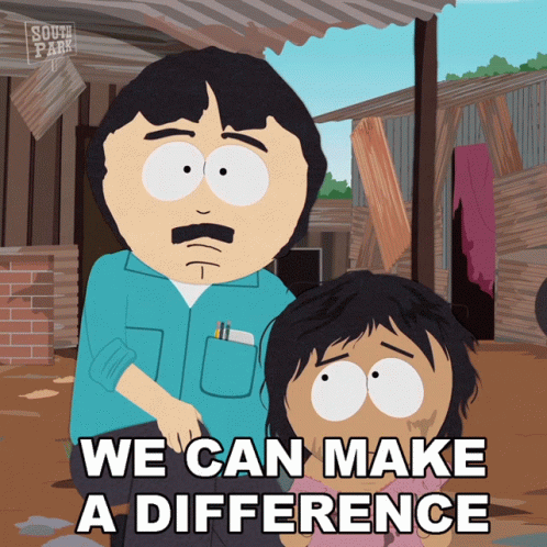 We Can Make A Difference Randy Marsh GIF - We Can Make A Difference Randy Marsh South Park GIFs