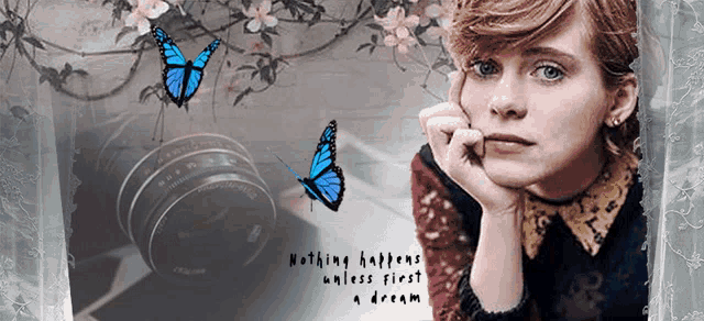 Nothing Happens F Irst A Dream GIF - Nothing Happens F Irst A Dream Sophia Lillis GIFs