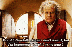 Im Old Now Gandalf Bilbo GIF - Im Old Now Gandalf Bilbo GIFs