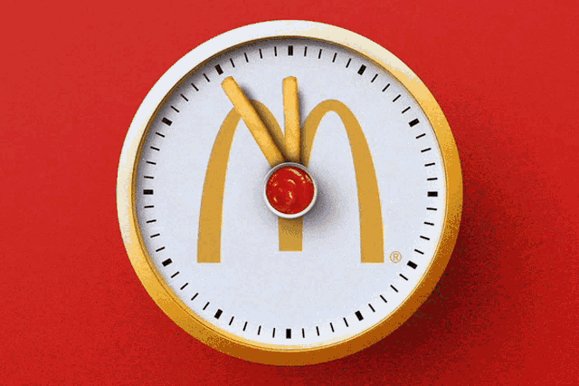 Mcdonalds Clock GIF - Mcdonalds Clock Tik Tok GIFs