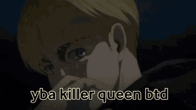 Yba Killer Queen GIF - Yba Killer Queen Bites The Dust GIFs