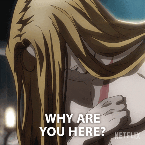 Why Are You Here Alucard GIF - Why Are You Here Alucard Castlevania GIFs