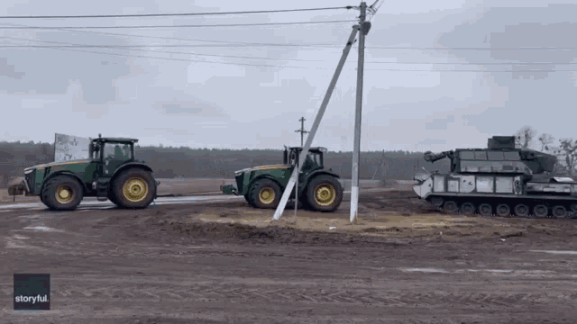 Tractors Tows Tank Tank GIF - Tractors Tows Tank Tank Tractor GIFs