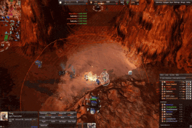 a screenshot of a video game shows a flame coming out of the screen