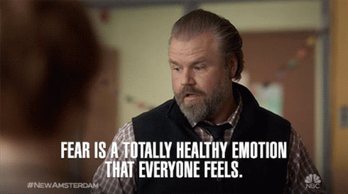 Fear Is A Totally Healty Emotion That Everyone Feels We Need Fear GIF - Fear Is A Totally Healty Emotion That Everyone Feels We Need Fear Fear Is Healthy GIFs