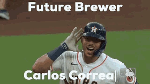 Carlos Correa Brewers GIF - Carlos Correa Correa Brewers GIFs