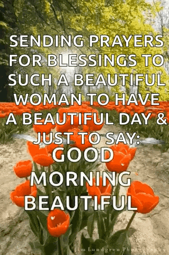 sending prayers for blessings to such a beautiful woman to have a beautiful day and just to say good morning beautiful .